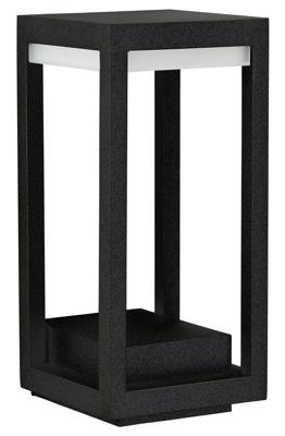 Albert Tuinverlichting vierkantPoast 30cm - zwart - 660280