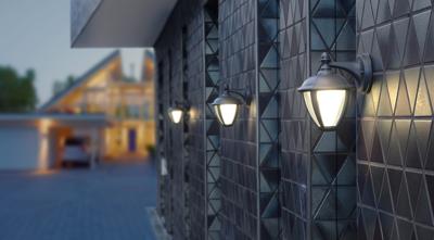 Lutec Unite LED-Buitenwandlamp (zwart) Lutec Unite LED-Buitenwandlamp (zwart)