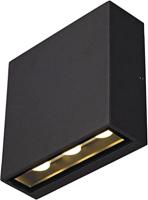 SLV BIG QUAD UP/DOWN 1005126 Wandlamp LED vast ingebouwd 8.2 W Antraciet - thumbnail