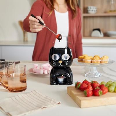 Warmtegevoelige Kat Fondueset