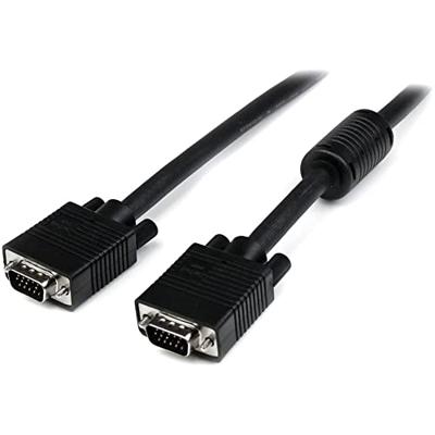 StarTech.com 30 cm VGA-monitorkabel, coaxiale HD15-videokabel, St/St, verlengkabel met hoge resolutie, 1920 x 1200