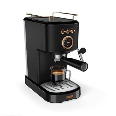 Princess E249417 Espresso Machine Zwart/Goud