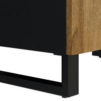 Dressoir met 4 deuren 60x33x75 cm massief mangohout - thumbnail