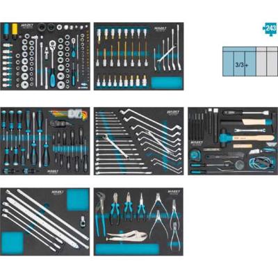 HAZET Basisassortiment voor VW AUDI 0-2500-163/242 · 242-delig