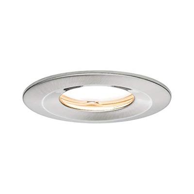Paulmann Coin Slim LED-inbouwlamp voor badkamer 6 W IP65 IJzer (geborsteld)