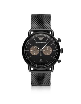 Emporio Armani Aviator Round Quartz Multi-color wijzerplaat HerenhorlogeAR11142 Emporio Armani Aviator Round Quartz Multi-color wijzerplaat HerenhorlogeAR11142