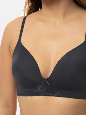 Voorgevormde BH zonder beugel - Soft Bh - Comfortabele T-shirt bh met dunne bandjes