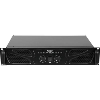 Omnitronic XPA-700 PA-versterker RMS vermogen per kanaal op 4 Ω: 350 W Omnitronic XPA-700 PA-versterker RMS vermogen per kanaal op 4 Ω: 350 W