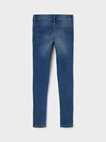 Name it zomer jeans broek meisjes - medium blauw - skinny fit - NkfPolly - thumbnail