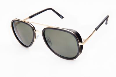 Kost zonnebril dames piloot zwart/goud (PZ20 097) Kost zonnebril dames piloot zwart/goud (PZ20 097)