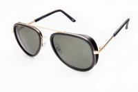 Kost zonnebril dames piloot zwart/goud (PZ20 097) - thumbnail