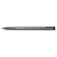 Fineliner staedtler pigment 308 0.3-2.0mm zwart - thumbnail