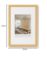 Walther Peppers houten fotolijst 18x24cm goud - thumbnail