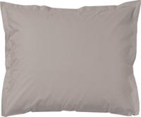 Cinderella kussensloop flanel (2 stuks) - taupe - 60x70 cm - Leen Bakker - thumbnail