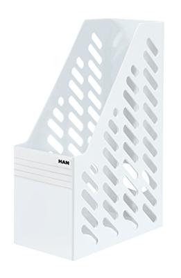HAN KLASSIK XXL 1603-12 Tijdschriftencassette DIN A4, DIN C4 Wit Polystereen 2 stuk(s)