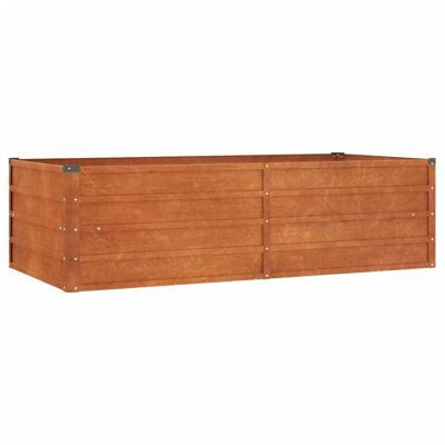 VidaXL Plantenbak verhoogd 160x80x45 cm cortenstaal roestig VidaXL Plantenbak verhoogd 160x80x45 cm cortenstaal roestig