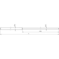 DEHN FS 16 10 1500 AL Stang voor bliksemafleider 1 stuk(s) - thumbnail