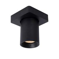 Lucide NIGEL - Plafondspot - LED Dim to warm - GU10 - 1x5W 2200K/3000K - Zwart - thumbnail
