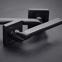 Deurklink Yale YPP7-S-PE Sienna Zwart Aluminium - thumbnail