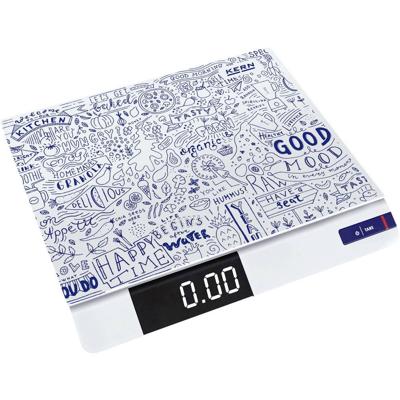 Kern FGE 10K-3 Keukenweegschaal Digitaal Weegbereik (max.)=15000 g Meerdere kleuren 250 x 272 x 22 Kern FGE 10K-3 Keukenweegschaal Digitaal Weegbereik (max.)=15000 g Meerdere kleuren 250 x 272 x 22