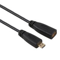 30cm 1080P Micro HDMI Female naar Male vergulde Connector-adapterkabel - thumbnail