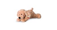 Zachte hond knuffel 28 cm TEDDY HERMANN beige - thumbnail