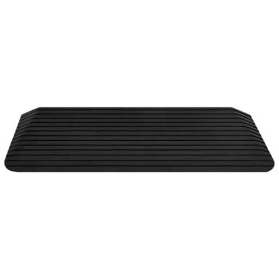 VidaXL Drempelhulpen 2 st 110x41x5 cm rubber