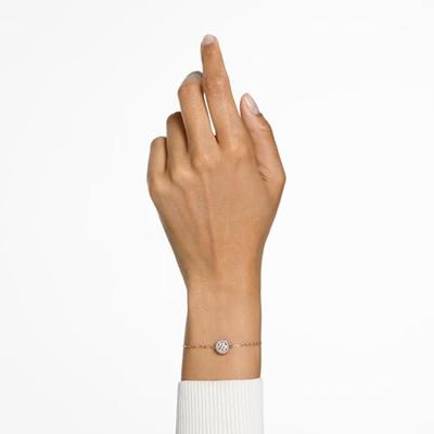 Swarovski 5636273 Armband Constella rosekleurig-wit - thumbnail