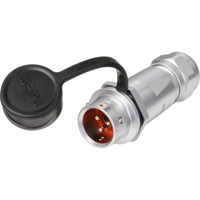 Weipu SF1211/P3 I Ronde connector Stekker, recht Totaal aantal polen: 3 Serie (ronde connectoren): SF12 1 stuk(s)