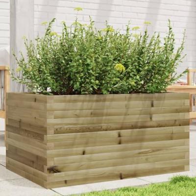 VidaXL Plantenbak 90x60x45,5 cm geïmpregneerd grenenhout
