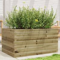 VidaXL Plantenbak 90x60x45,5 cm geïmpregneerd grenenhout - thumbnail