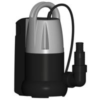 Velda dompelpomp zelfaanzuigend 11000 l/u 22,5 x 16 cm zwart - thumbnail