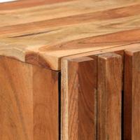 Hoge kast 40x34x110 cm massief acaciahout - thumbnail