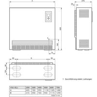 Vaillant 10023892 Elektrische warmte-opslag Wit - thumbnail