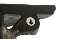 Planken DKD Home Decor Olifant Gouden Hars (36,5 x 16,5 x 36 cm) - thumbnail