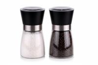 Cookinglife Peper- of Zoutmolen Glas Zwart 175 ml - thumbnail