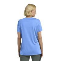 Jack wolfskin Crosstail T-shirt Dames Mid Blue S - thumbnail