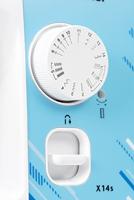 Brother Naaimachine met vrije arm X14SVM1 LED-lamp Blauw, Wit - thumbnail