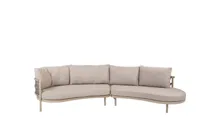 Piacenza 2-zits bank, armleuning rechts + 2-zits bank, links zonder armleuning - thumbnail