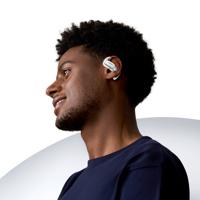 SHOKZ OpenFit Air, weiss Headset Draadloos oorhaak Gesprekken/Muziek/Sport/Elke dag Bluetooth Wit - thumbnail