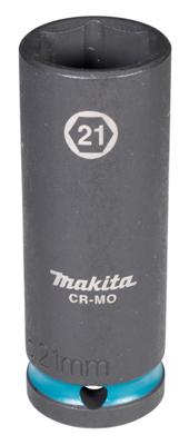 Makita E-16508 Impact Black Krachtdop 1/2" lang | 21 mm - thumbnail