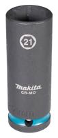 Makita E-16508 Impact Black Krachtdop 1/2" lang | 21 mm - thumbnail