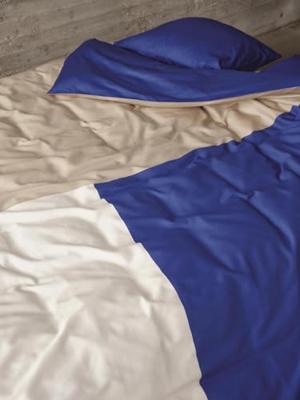 Marc O'Polo Ewon dekbedovertrek Cool cobalt