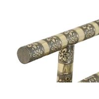 Doos-Juwelenkistje Home ESPRIT Wit Champagne Hout Aluminium 20 x 10 x 18 cm - thumbnail