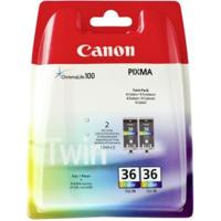 Canon 1511B018 inktcartridge 2 stuk(s) Origineel Zwart, Cyaan, Magenta, Geel - thumbnail