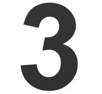 Formani Basics LBHN100 huisnummer - mat zwart - thumbnail