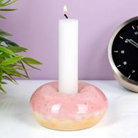 Donut kandelaar - Roze - thumbnail