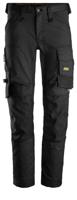 Werkbroek Snickers Workwear negro Zwart - Maat: 54 - thumbnail