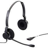 Jabra Biz 2300 Headset Bedraad Hoofdband Kantoor/callcenter Bluetooth Zwart - thumbnail