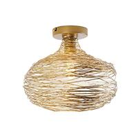 QAZQA Design plafondlamp goud - Sarella - thumbnail